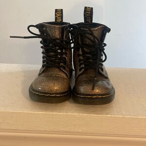 Dr. Martens toddler glitter boots